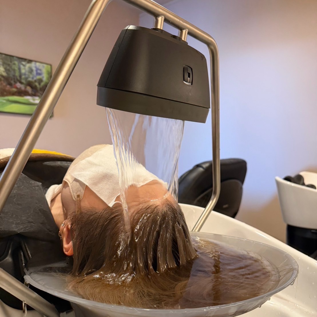 生駒市の美容室「Tigahair」頭浸浴