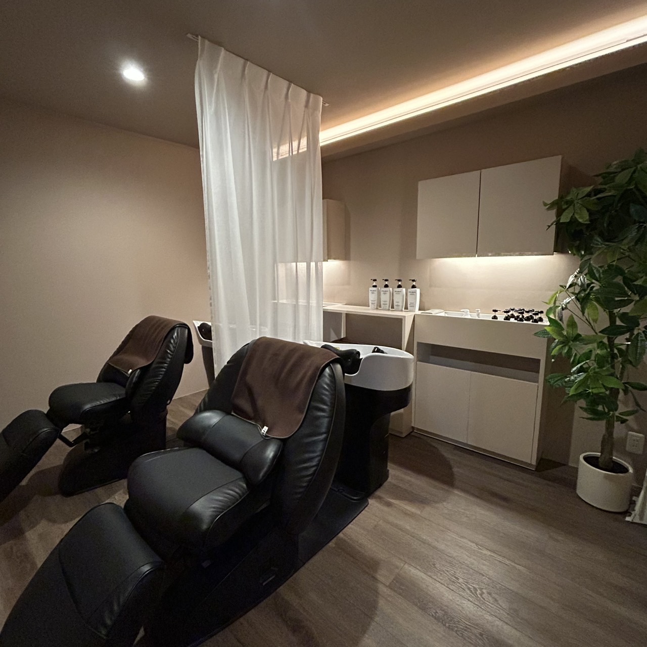 阪奈道路三碓出口降りてすぐの美容室「Tigahair」スパトリートメント